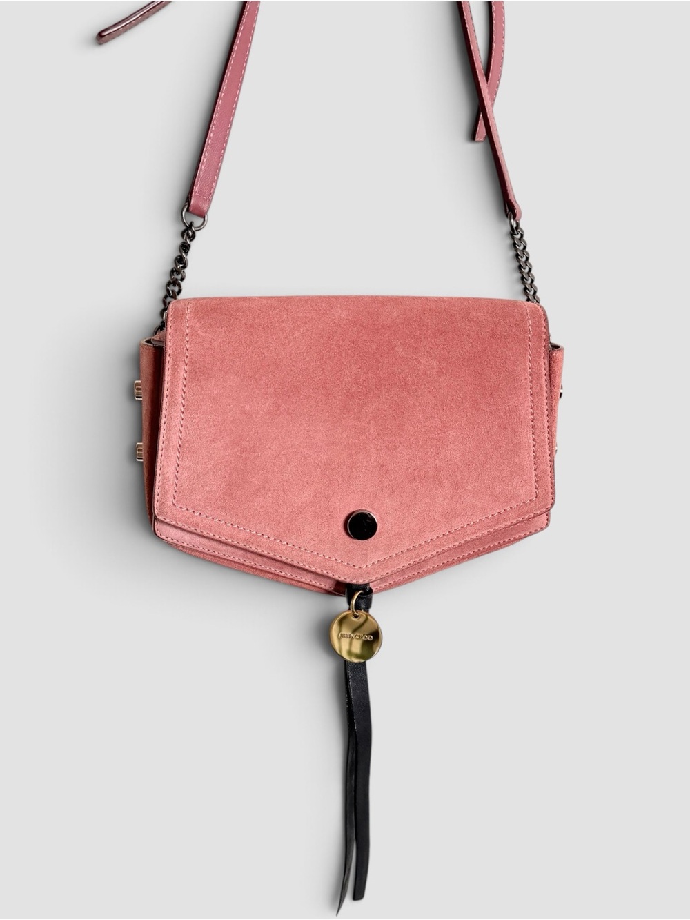 Jimmy Choo Arrow Suede Bag